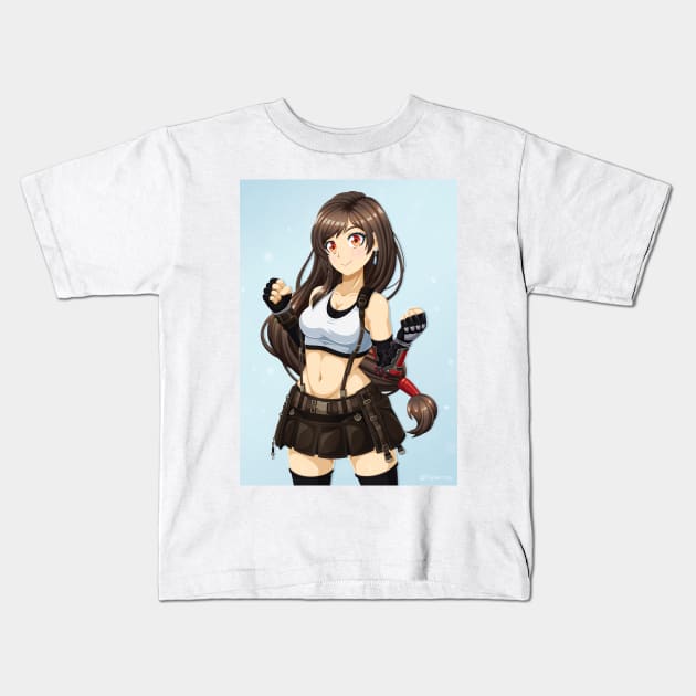 Tifa Kids T-Shirt by TSperring